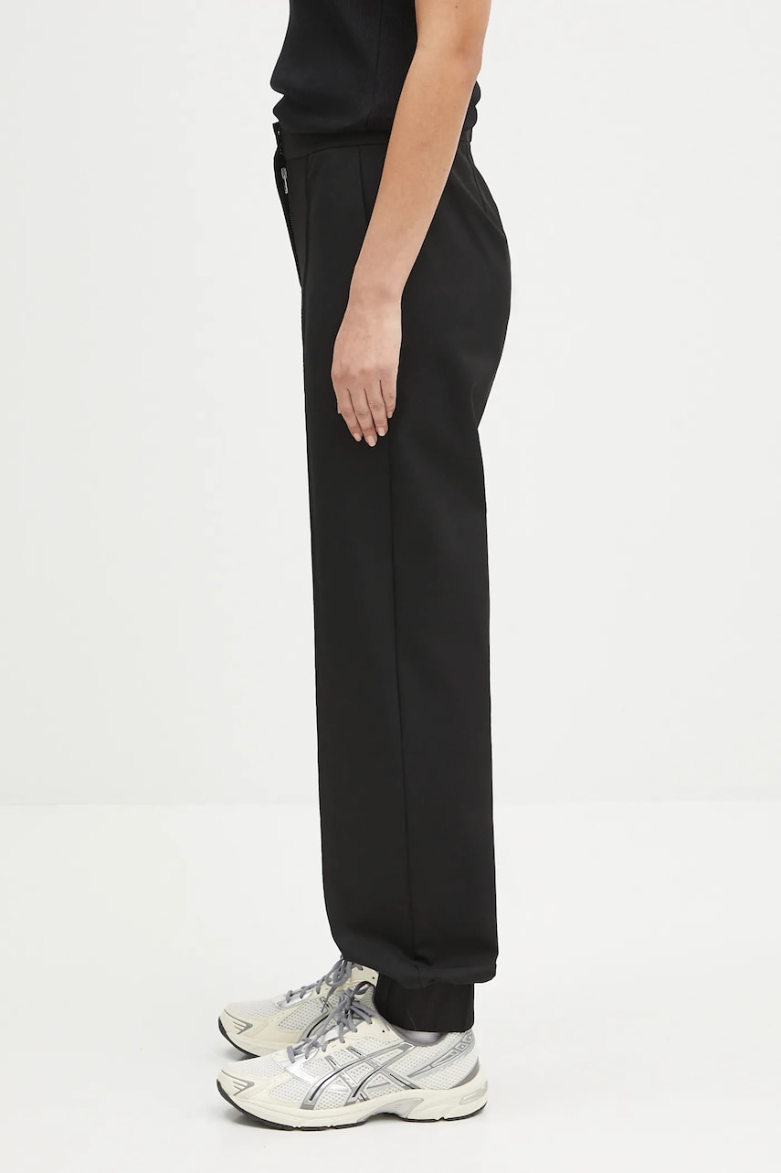 Housut Samsoe Samsoe Samsoe Samsoe Saneem High Waist Pants Musta | F25100156, 1