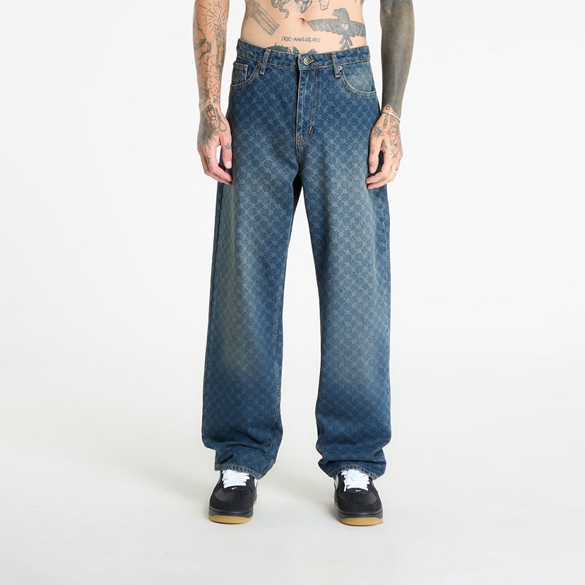 Jeans DAILY PAPER Daily Paper Amba Monogram Jeans Sininen | 2411141
