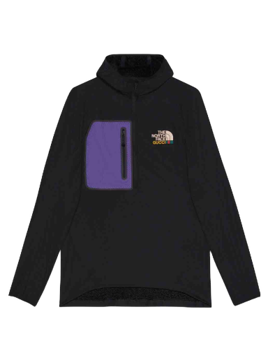 Villapaita Gucci The North Face x Fleece Crewneck Musta | 663909 ZM0C1 1071