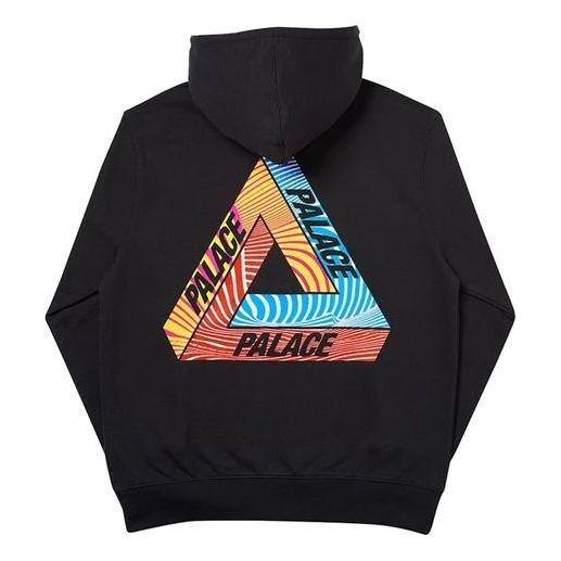 Huppari Palace Tri-Tex Graphic Print Hoodie Musta | PAL-SS20-68