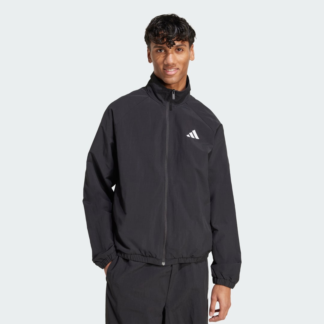 Tuulitakki adidas Performance Essential Small Logo Windbreaker Musta | JM1772, 0