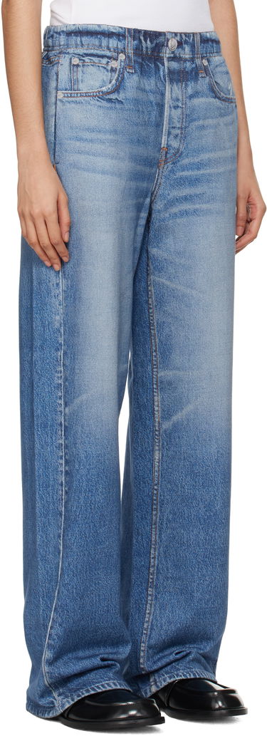 Jeans rag & bone rag & bone Miramar Wide-Leg Lounge Pants Sininen | WCW23F70018201, 1