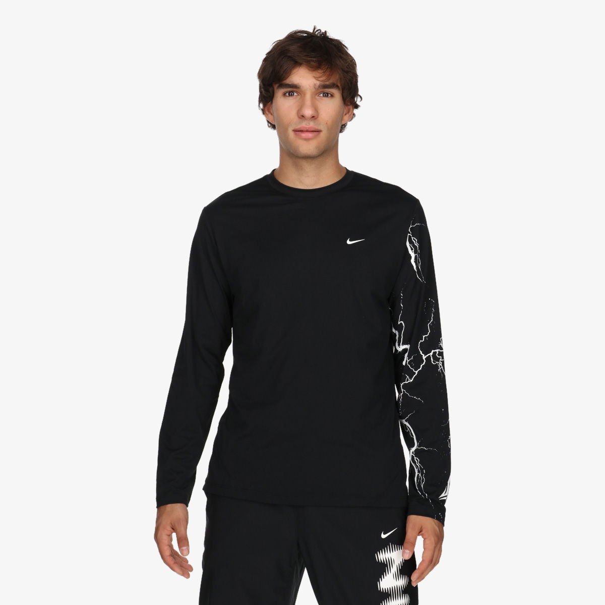 T-paita Nike Dri-FIT Ja Long-Sleeve Basketball Top Musta | HJ3891-010, 0