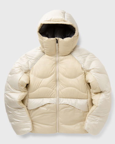 Puffer takki Peak Performance HeliuDiamond Fuse Hooded Down Jacket Beige | G80435010, 2