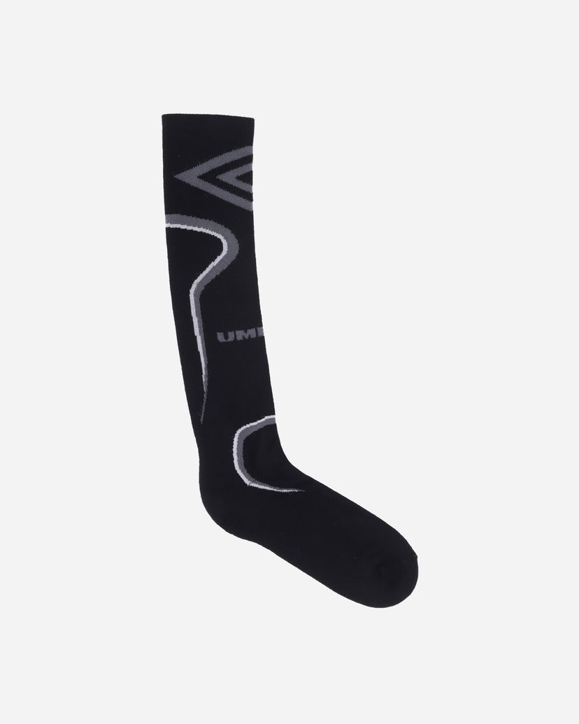 Sukat Umbro Knee High Socks Musta | UBMW0167JY41 BLK0001