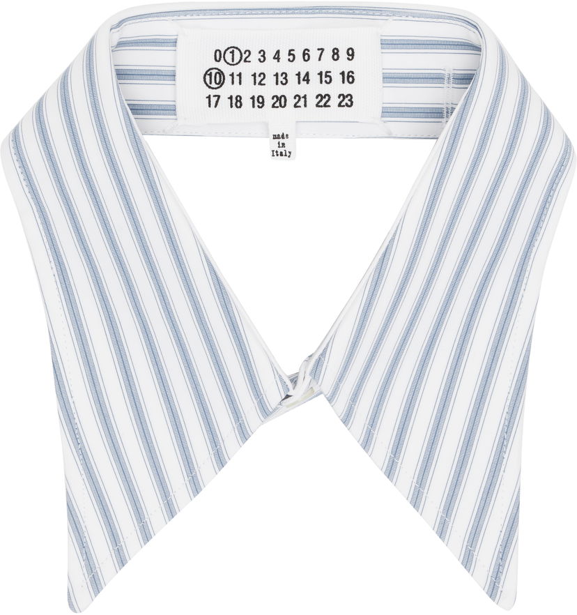 Paita Maison Margiela Stripe Collar Valkoinen | S50FX0035 M35311