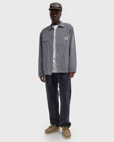 Takki Carhartt WIP Striped Coach Jacket Tummansininen | I034519-2RC.XX, 2