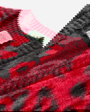 Liivi Aries Brushed Leopard Print Vest Punainen | AR4004104 Red, 3