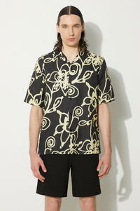 Samsoe Samsoe Regular Fit Floral Print Linen Shirt