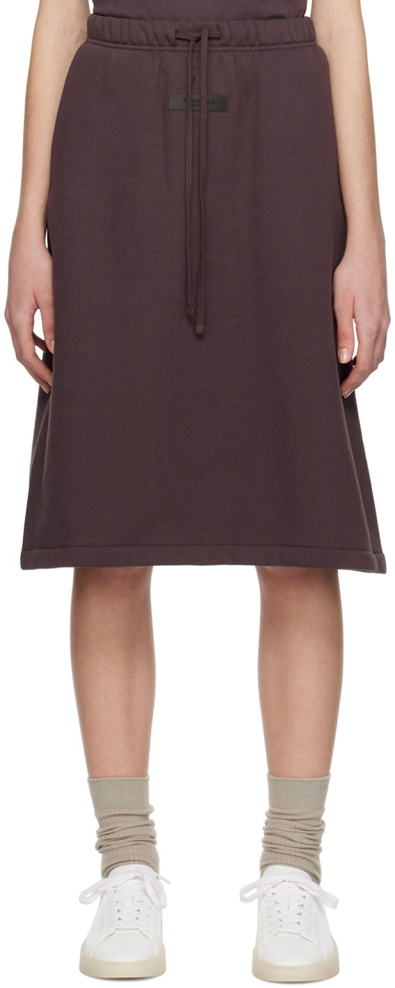 Hame Fear of God Drawstring Midi Skirt Violetti | 160BT225035FW