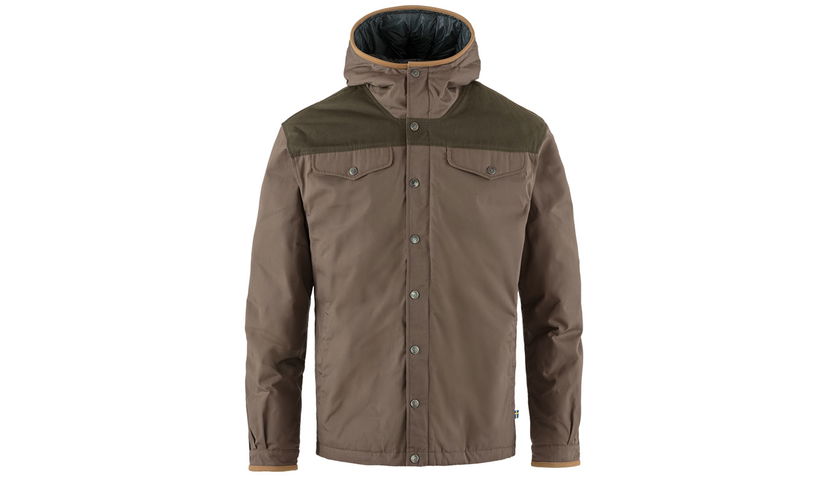 Puffer takki FJÄLLRÄVEN Greenland No. 1 Down Jacket Ruskea | F87021-244-633