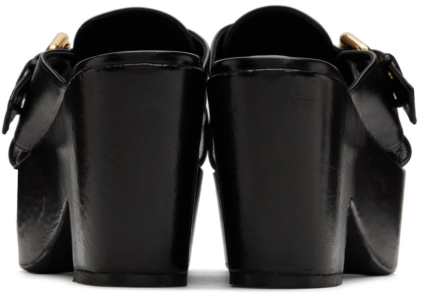 Vaatteet BY FAR BY FAR Lenka Platform Heeled Sandals Musta | 22SSLNKMBLGLS, 1