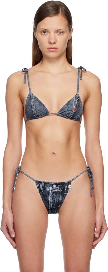 Uimapuvut Diesel Tatiana-Dnm Bikini Top Harmaa | A18749 0BNCW, 0