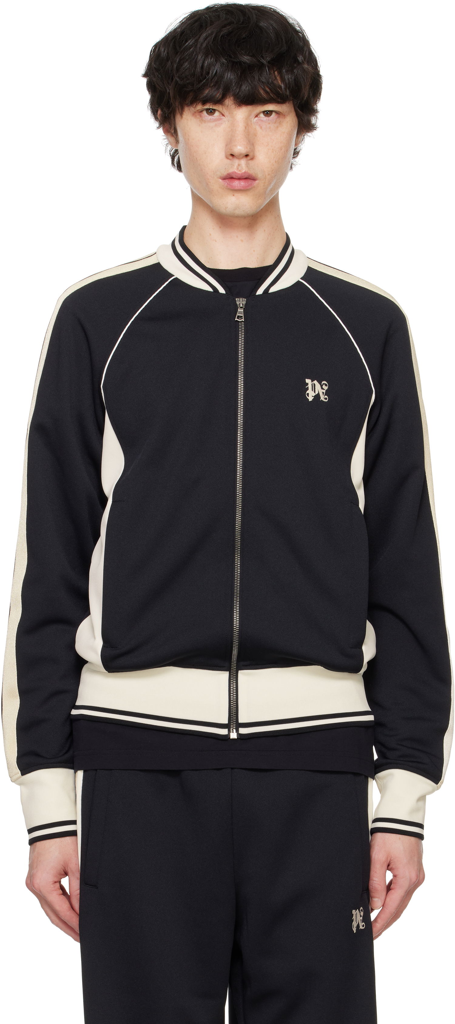Bomber-takki Palm Angels Track Musta | PMBD080F24FAB0011003, 0