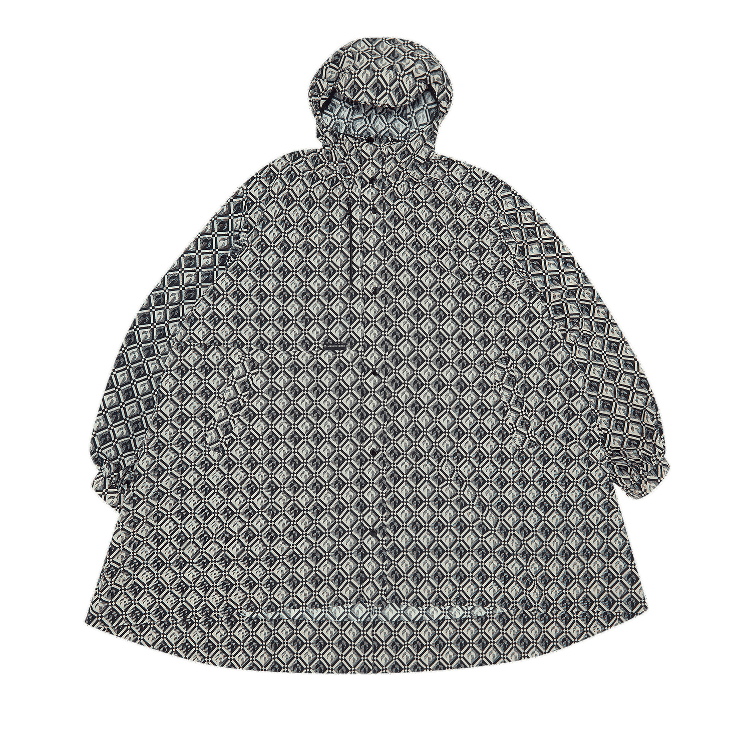 Tuulitakki Marine Serre Moon Diamant A Line Windbreaker Monivärinen | C038W22W WOTPA021 00, 0