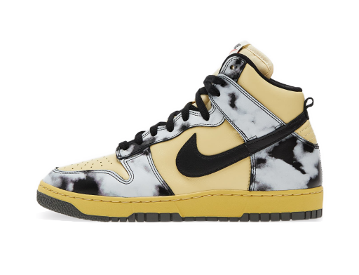 Tennarit ja kengät Nike Dunk High 1985 "Black Acid Wash" Keltainen | DD9404-700