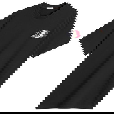 T-paita Moncler Men's Triple Logo Heavy Cotton T-Shirt, Size Large, Moncler Musta | 8C000-56-89AUG-778, 0