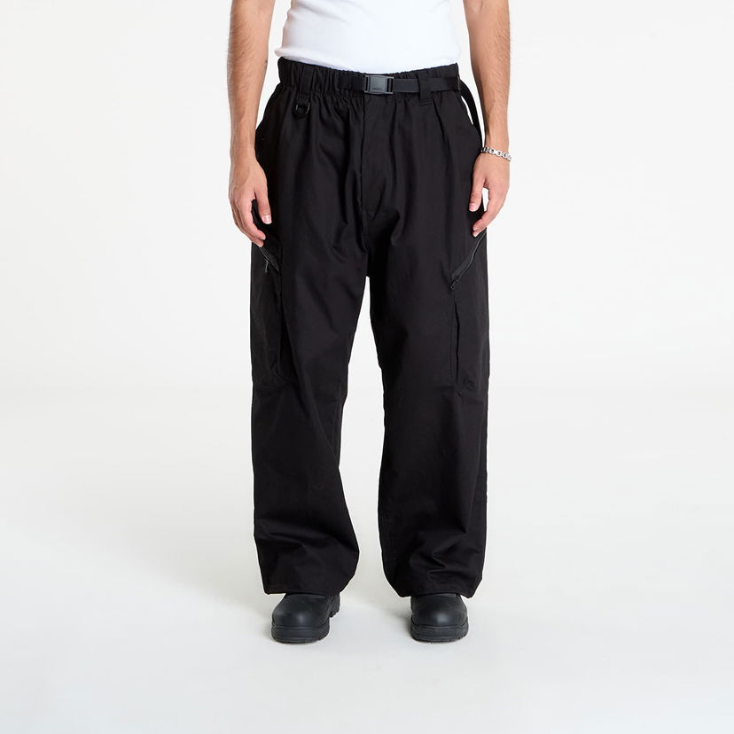 Cargo housut Y-3 Y-3 Twill Cargo Pants Musta | JW4621