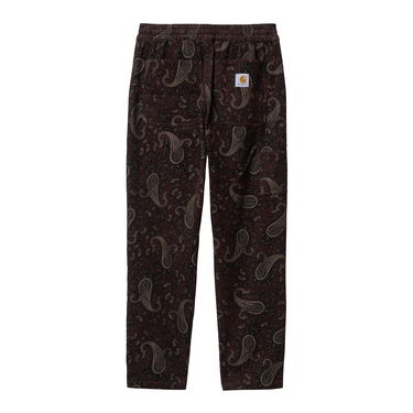 Housut Carhartt WIP Flint Pant Paisley Print "Buckeye rinsed" Ruskea | I029443_1U6_02, 5