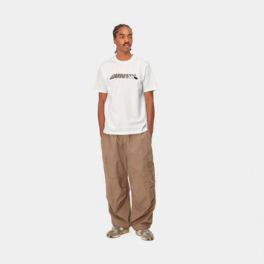 T-paita Carhartt WIP Dandelion Script T-Shirt Valkoinen | I032394_02_XX, 2