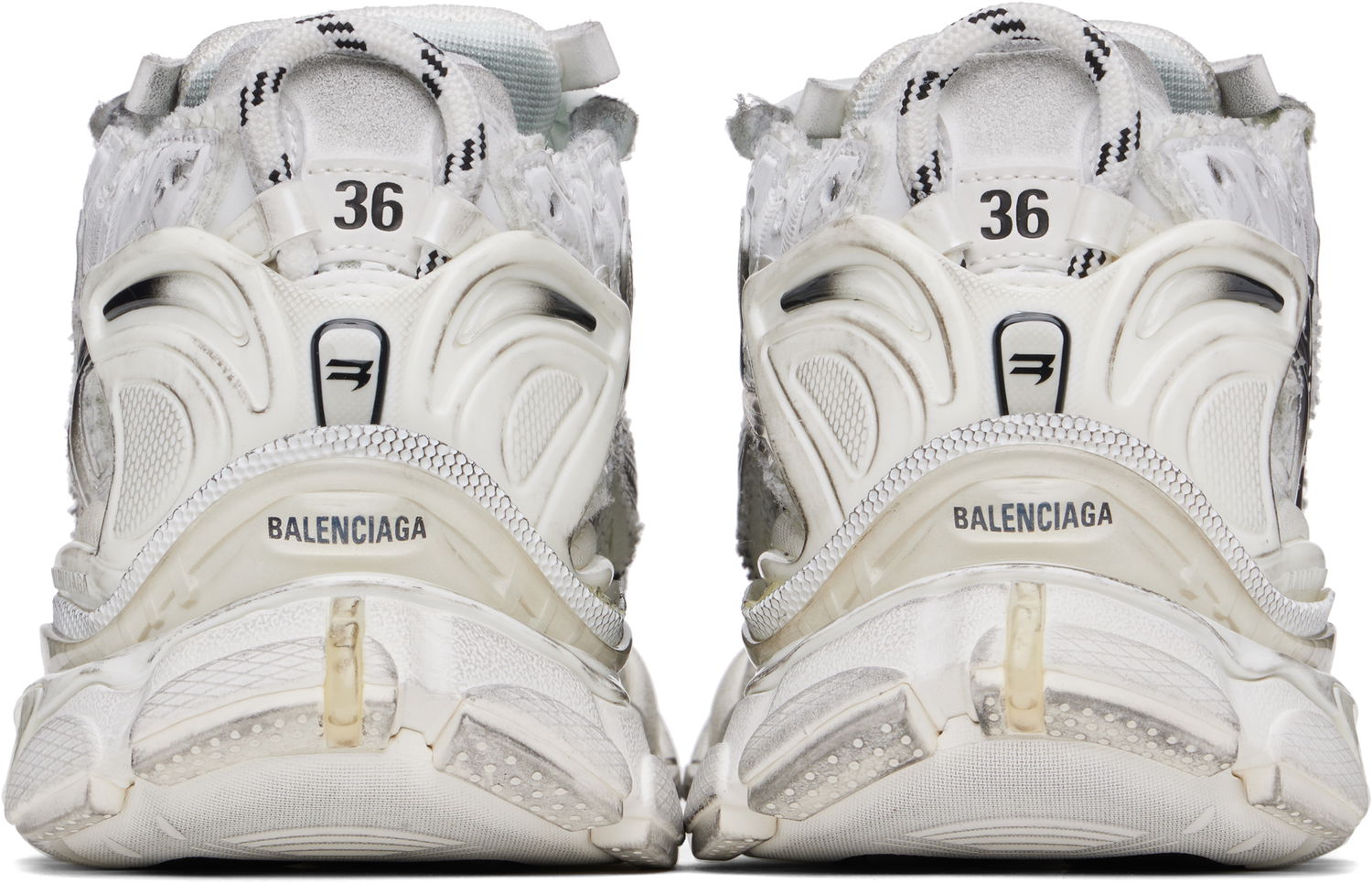 Tennarit ja kengät Balenciaga Runner Gradient Valkoinen | 772767 WRUNG, 1