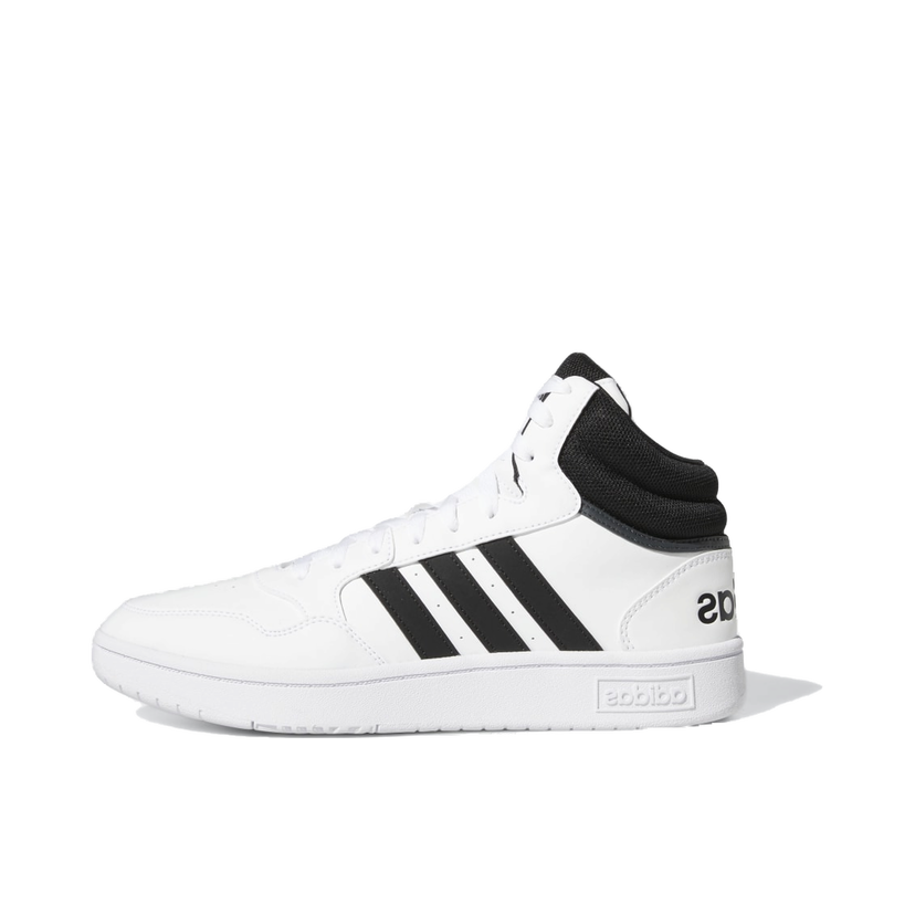 Tennarit ja kengät adidas Performance Hoops 3.0 Mid Classic Vintage Valkoinen | GW3019