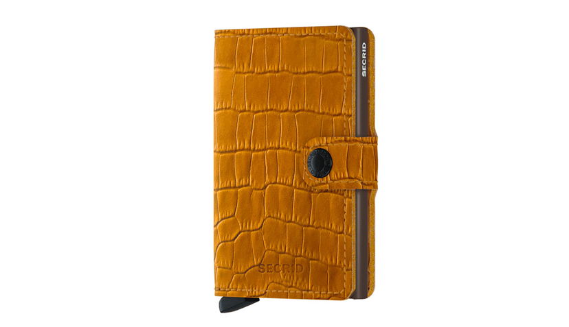 Lompakko Secrid Secrid Miniwallet Cleo Ochre-Brown Oranssi | MCl-Brown