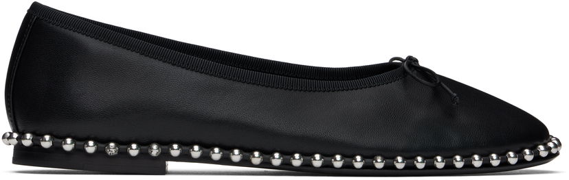 Kengänhoito Alexander Wang Alexander Wang Lina Ballchain Ballerina Flats Musta | 30125F047