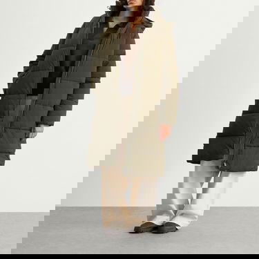 Puffer takki CLOSED Longline Puffer Coat Vihreä | C97378-69F-22-694, 2