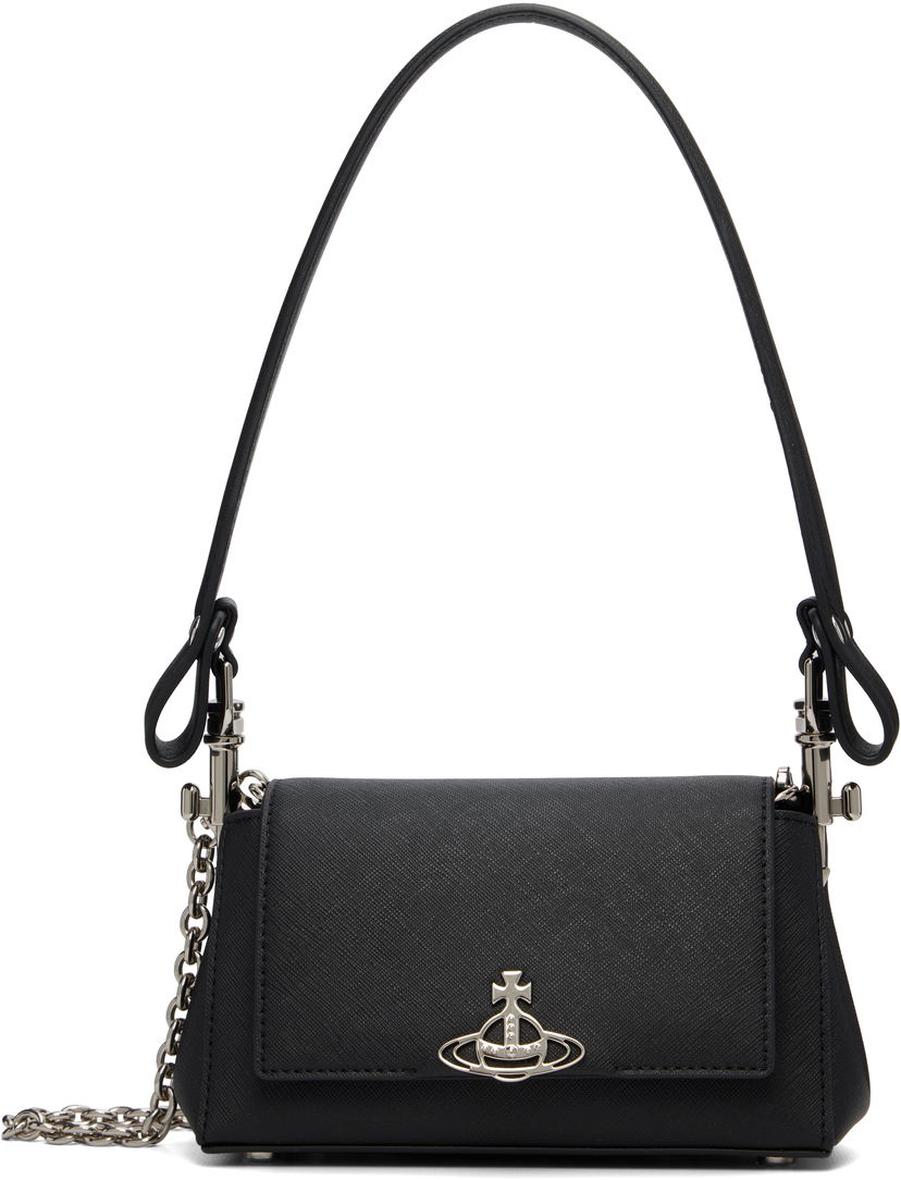 Käsilaukku Vivienne Westwood Vivienne Westwood Hazel Small Handbag Musta | 46030001W-S0021-