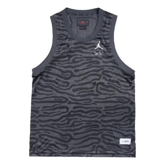Tankkitoppi Jordan Dri-FIT Sport Breakfast Club Mesh Jersey Harmaa | DM1825-010