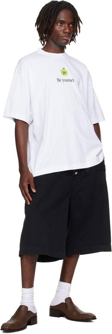 T-paita VETEMENTS Vetements 'Be Yourself' Oversized T-Shirt Valkoinen | UH76TR350W, 3
