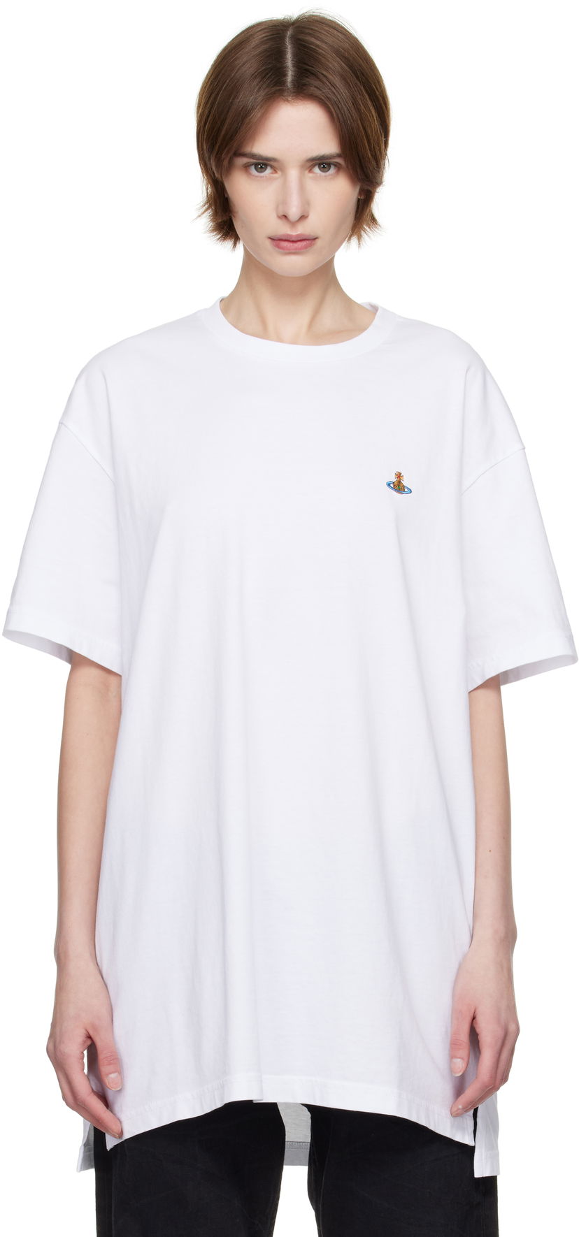 T-paita Vivienne Westwood Vivienne Westwood Oversized T-Shirt Valkoinen | 3G010036-J001M-