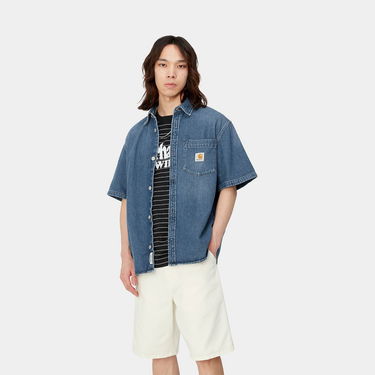 Paita Carhartt WIP S/S Ody Shirt Sininen | I033347_01_4L, 1