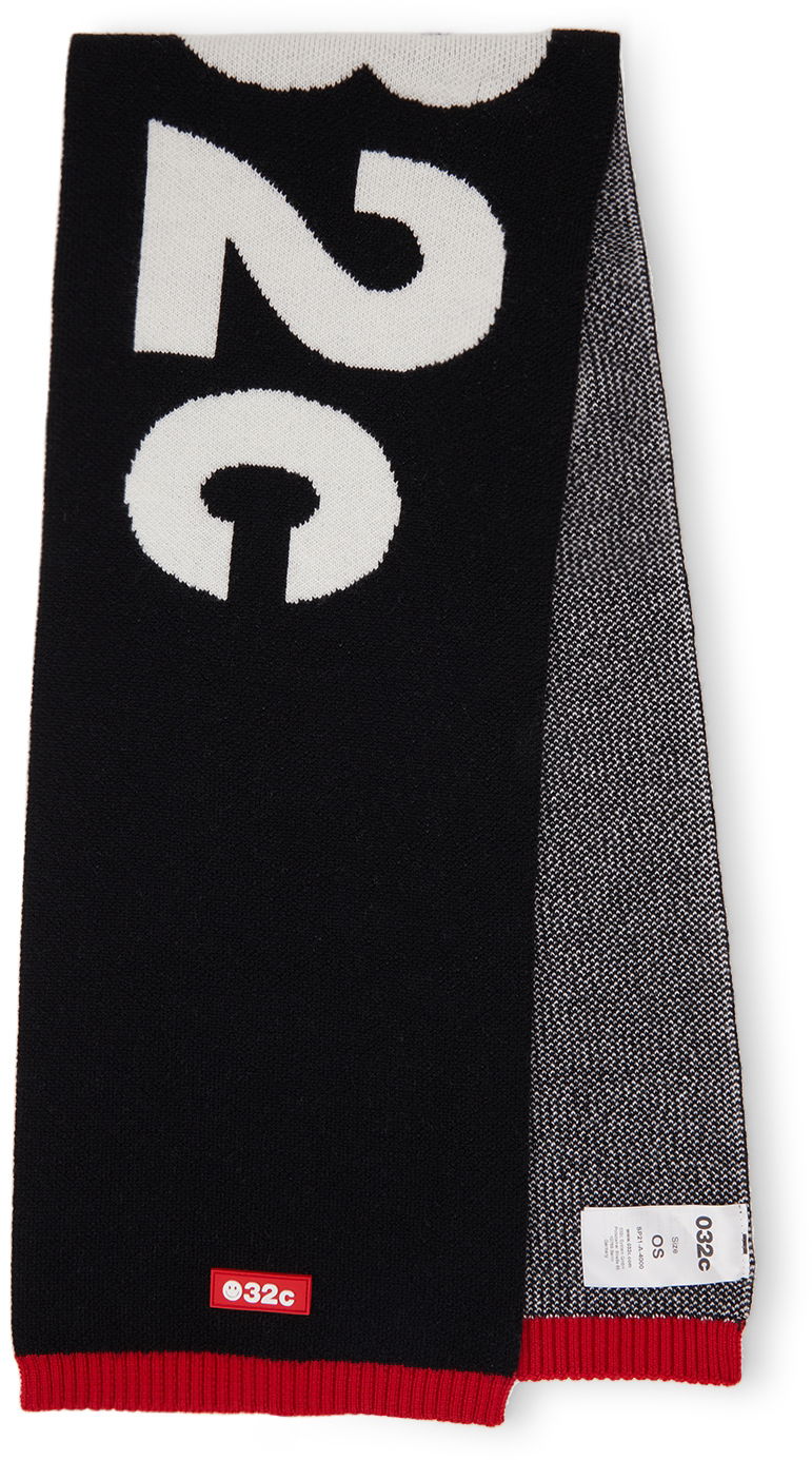 Huivi 032C Exclusive Knit Scarf Musta | SP21-A-4000 KNIT