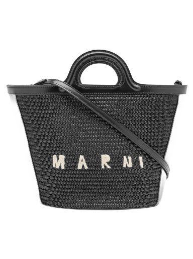 Käsilaukku Marni Small Tropcialia Logo Bag Musta | BMMP0068Q0-P3860-00N99