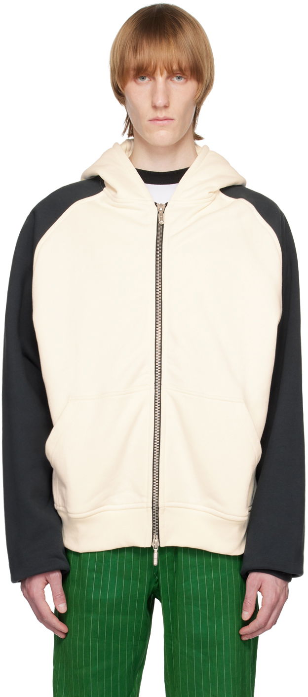 Huppari Rhude Rhude 'Rhude Boys' Zip-Up Hoodie Beige | RHSS23HO23826057