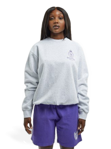 Huppari Sporty & Rich Crown Crewneck Harmaa | CR431HG