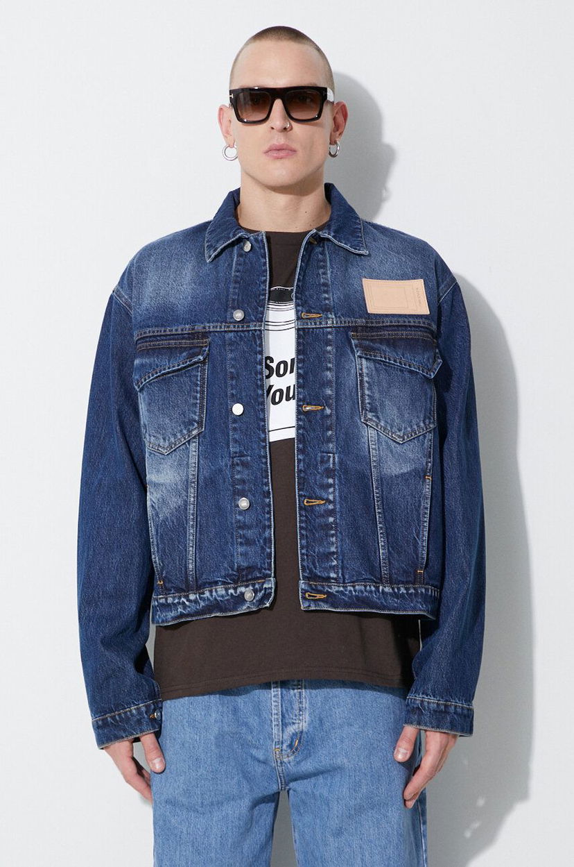 Takki A-COLD-WALL* Denim Jacket Vintage Wash Sininen | ACWMH049