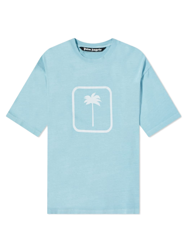 T-paita Palm Angels Tonal Palm Oversized Tee Sininen | PMAA066F21JER0044343