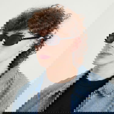 Aurinkolasit RETROSUPERFUTURE Troll Rectangular Frame Sunglasses Musta | 8059026147956, 5