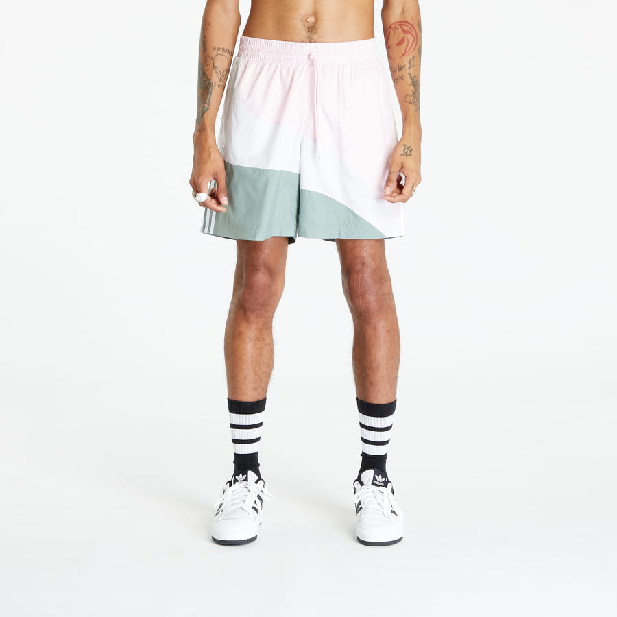 Shortsit adidas Originals Swirl Woven Shorts Clear Valkoinen | IC5550, 0