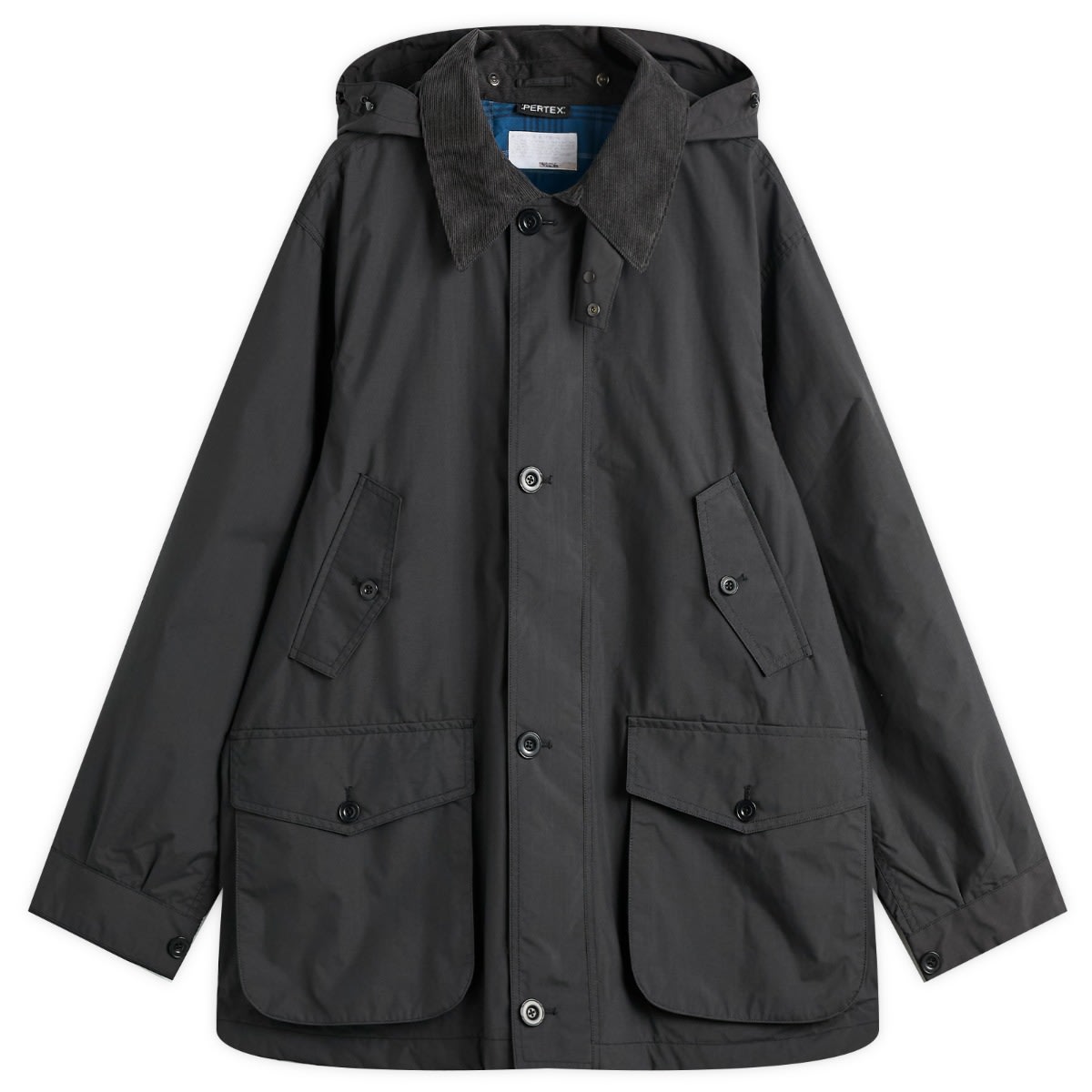 Takki NANAMICA 2L Pertex Unlimited Field Jacket Musta | S25FA072E-K, 1