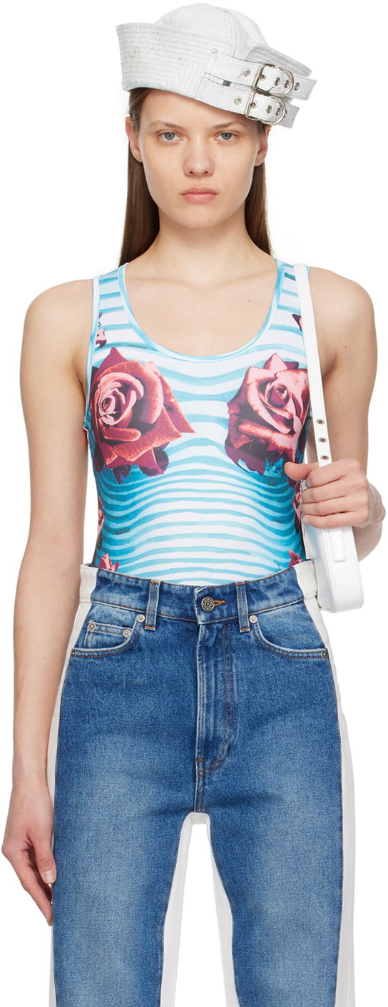 Body Jean Paul Gaultier Gaultier Flower Print Bodysuit Monivärinen | 24/25-F-BD030-J551-503001