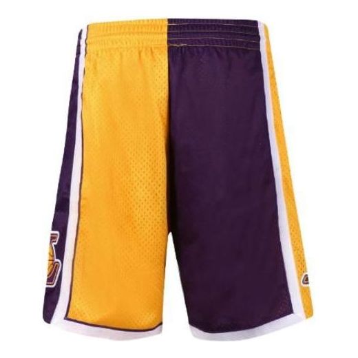 Shortsit Mitchell & Ness Mitchell & Ness Los Angeles Lakers Split Swingman Shorts Violetti | SMSH4855-LAL09PPPPRYW