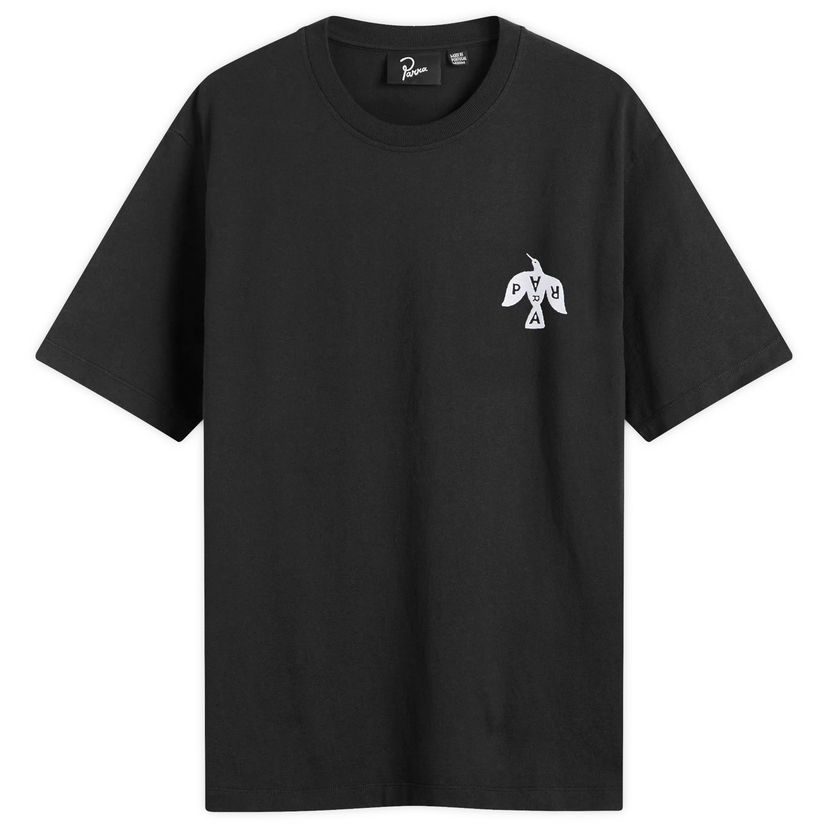 T-paita By Parra Crow Logo T-Shirt Musta | 54310-BLK