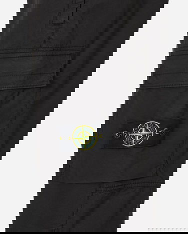 Cargo housut Stone Island Regular Tapered Cargo Trousers Musta | MO101530410 A0029, 5