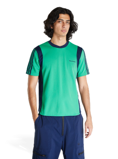 T-paita adidas Originals Wales Bonner x Football Short Sleeve Tee Vihreä | IT9782