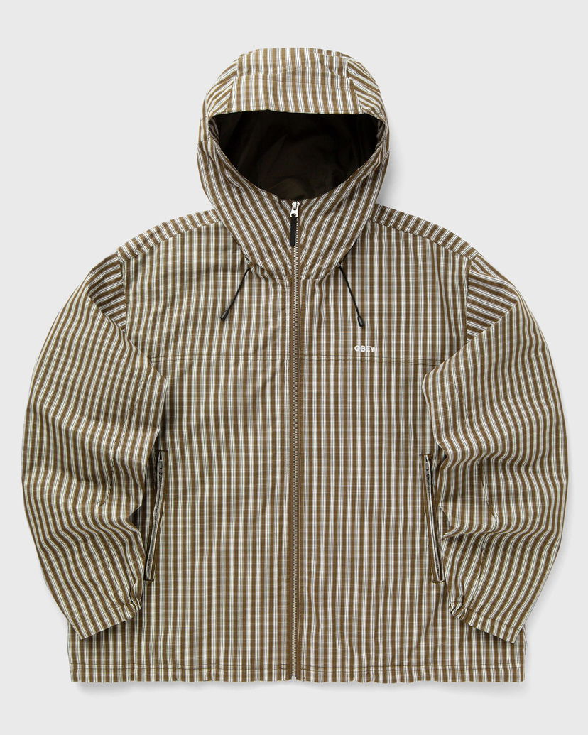 Takki OBEY Vista Hooded Gingham Jacket Monivärinen | 121800595-PDM