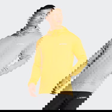 Takki adidas Performance Terrex Xperior Light Fleece Hooded Jacket Keltainen | IB1825, 0